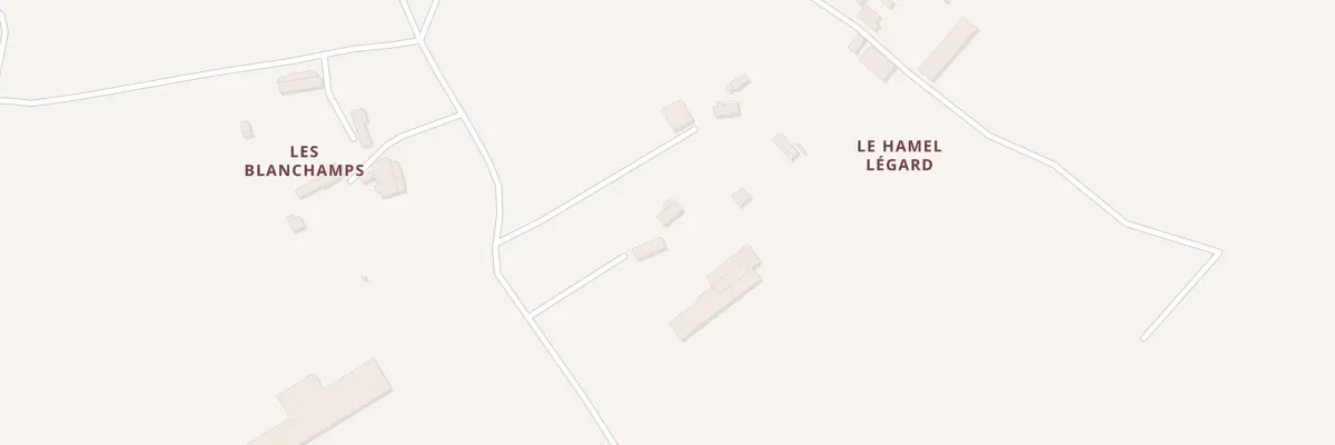 Plan du 2 Hamel Lelegard - Percy à Percy-en-Normandie
