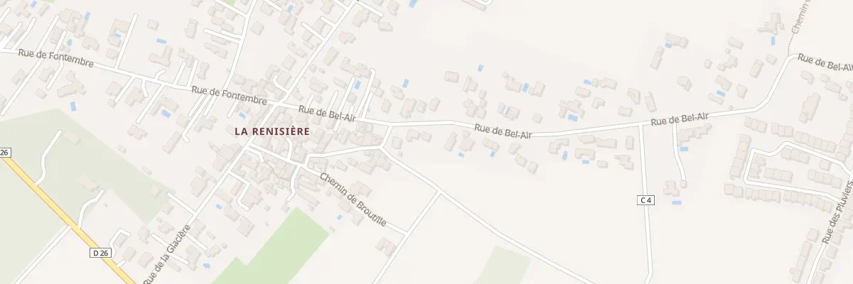 Plan du 10 Rue de Bel-Air au Château-d’Oléron