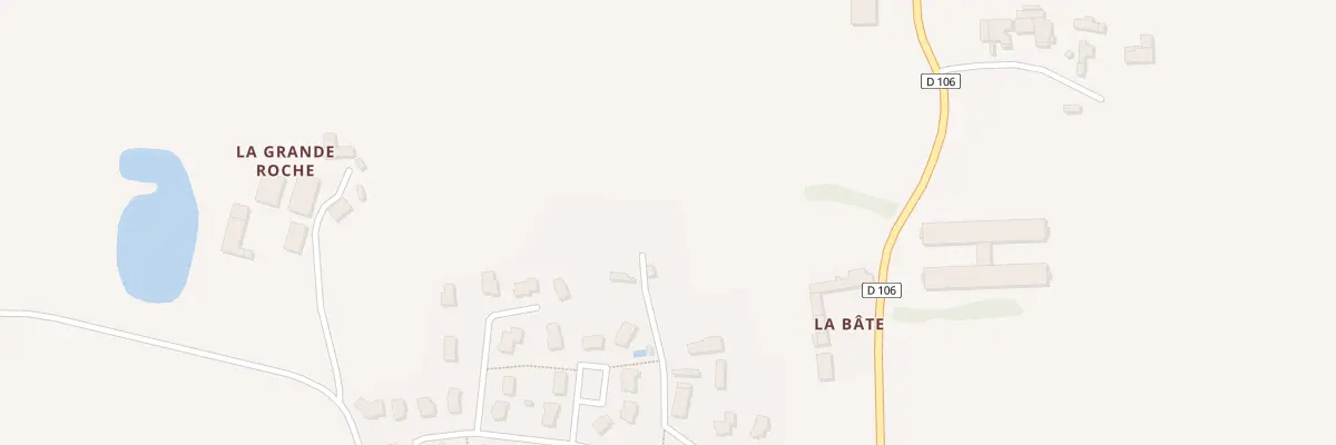 Plan du 24 All des Pommiers à Moutiers