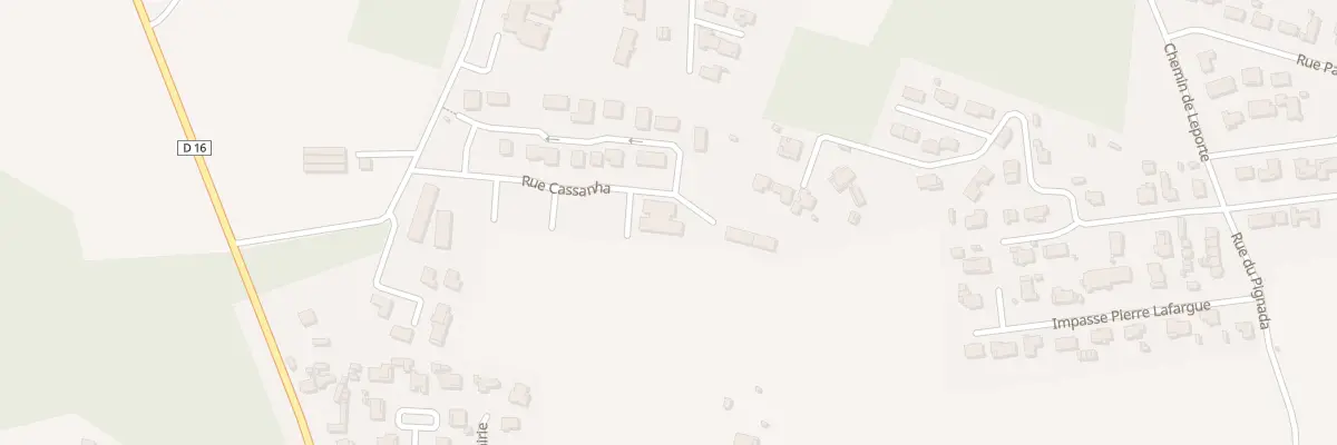 Plan du 8 Rue Cassanha à Magescq