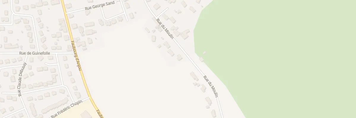 Plan du 20 Rue du Moulin à La Guerche-de-Bretagne
