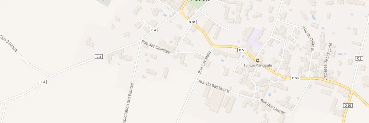Plan du 2 Rue des Oisillers à Péault