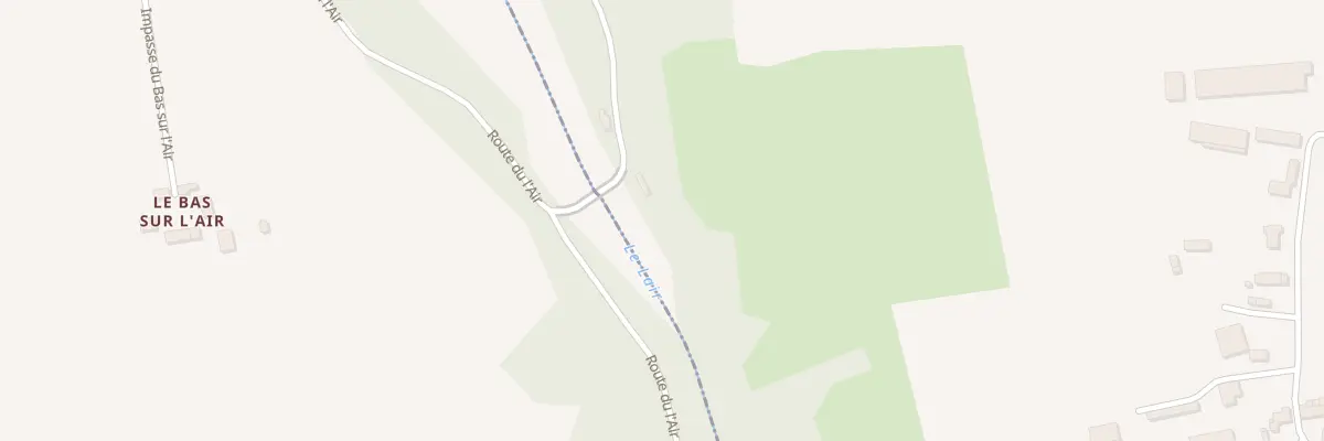 Plan du 5496 Le Pont sur l’Air St-Marti à Saint-Hilaire-du-Harcouët