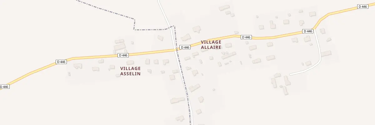 Plan du 3 Village Allaire au Mesnil-Amey
