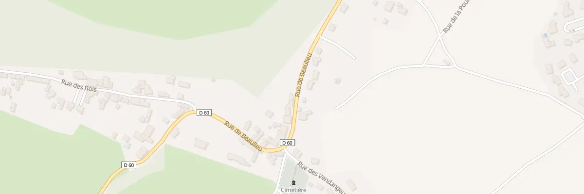 Plan du 38 Rue de beaulieu à Mareuil-sur-Lay-Dissais