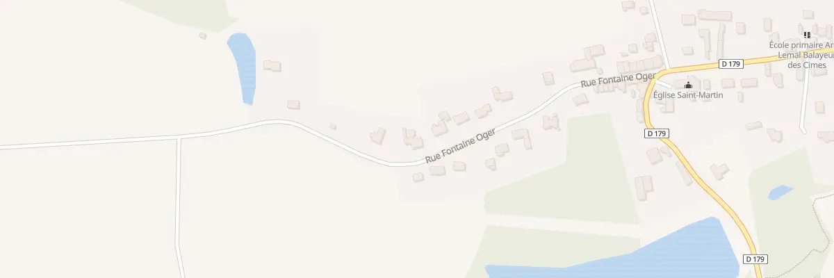 Plan du 26 Rue fontaine oger à Carbay