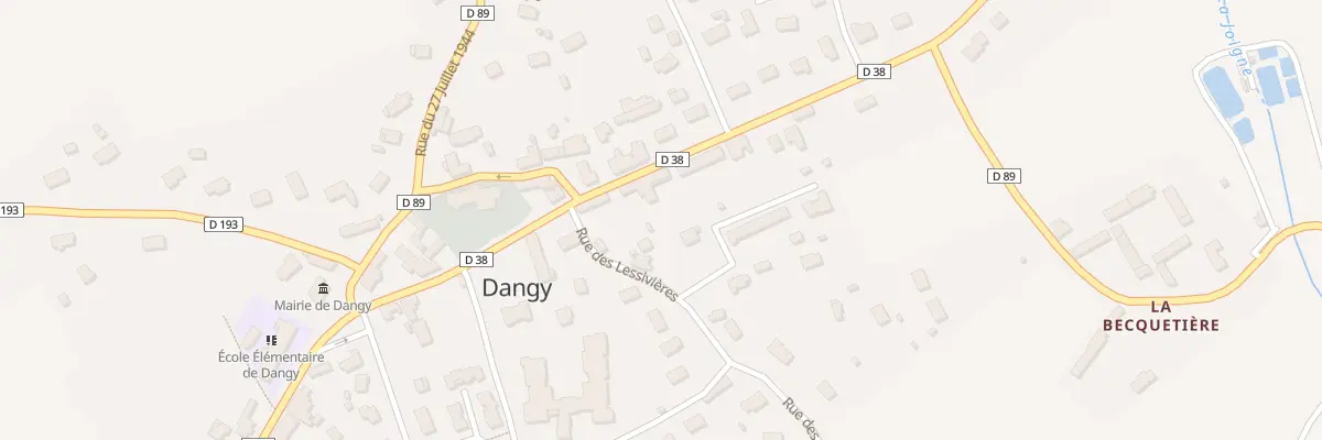 Plan du 18 Rue des Tisserands à Dangy