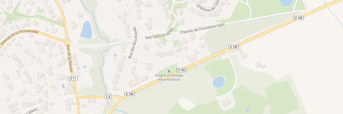 Plan du 6 Imp du Petit Bourbon à Essarts-en-Bocage