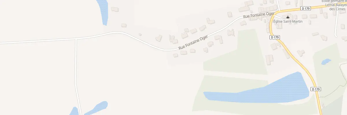 Plan du 17 Rue fontaine oger à Carbay
