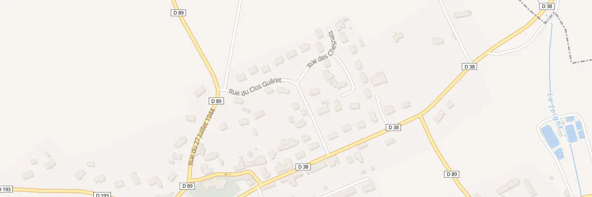 Plan du 3 Rue des Chesnais à Dangy
