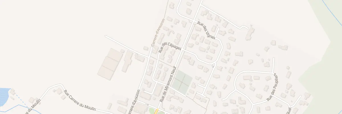 Plan du 155 Rue de Miremont-Neuf à Josse
