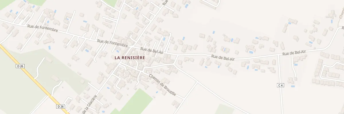 Plan du 8 Rue de Bel-Air au Château-d’Oléron