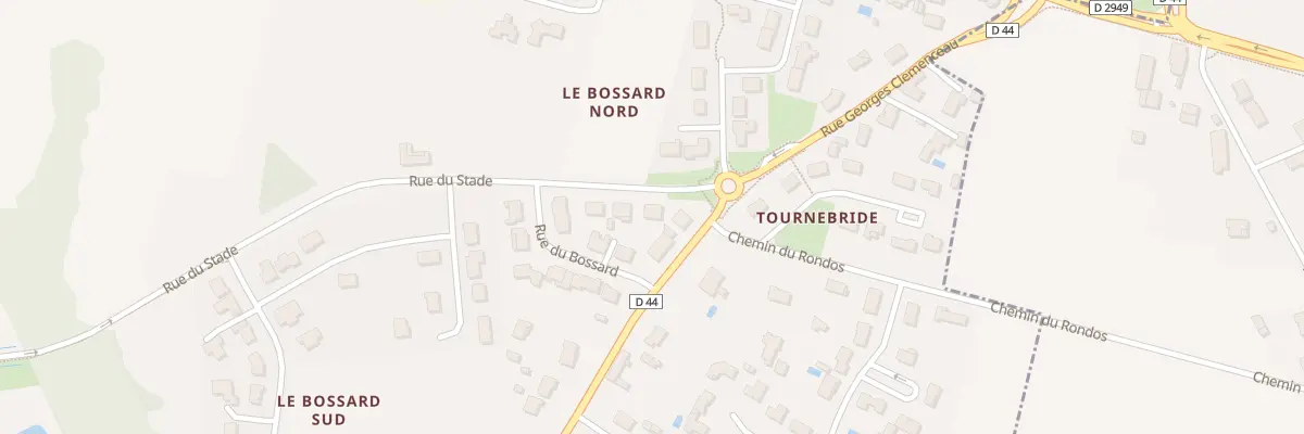Plan du 1 Rue du stade à Chasnais