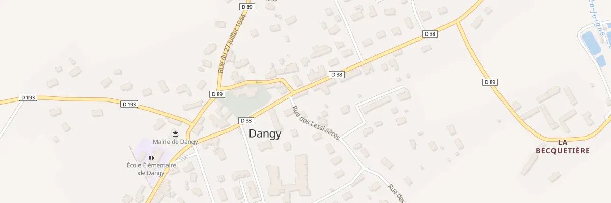 Plan du 12 Rue des Tisserands à Dangy