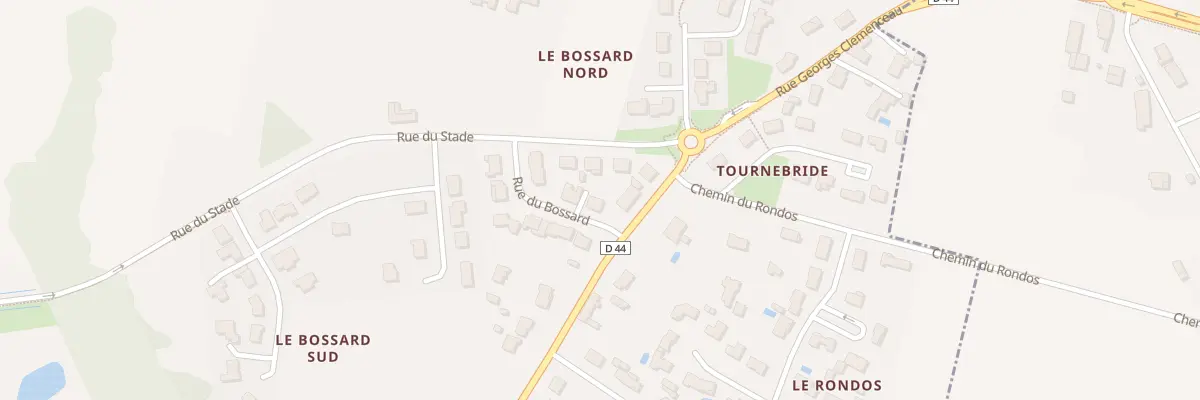 Plan du 2 Rue du bossard à Chasnais