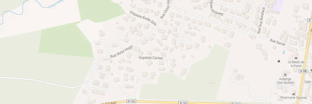 Plan du 5 Imp Carnot à Magescq