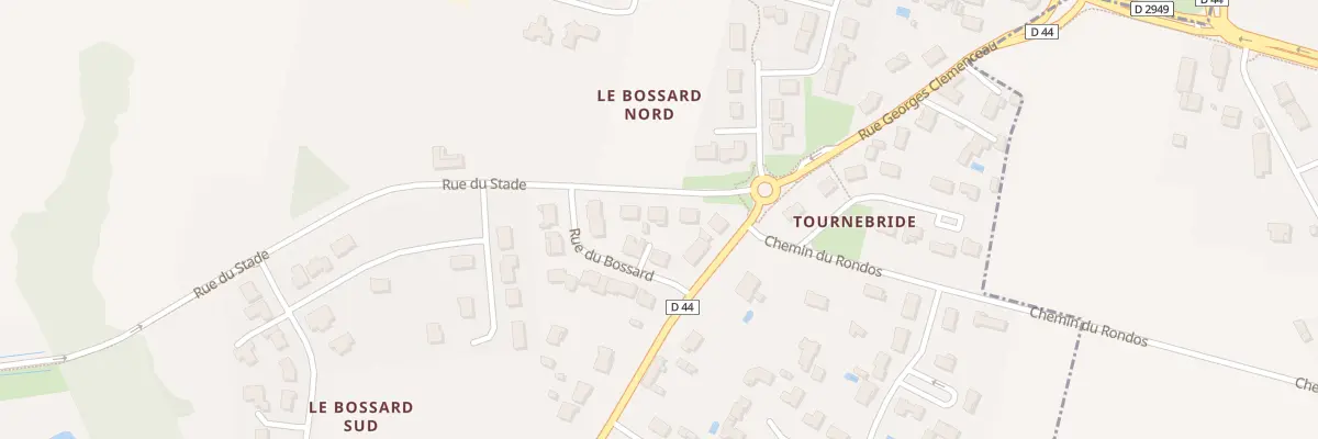 Plan du 3 Rue du stade à Chasnais