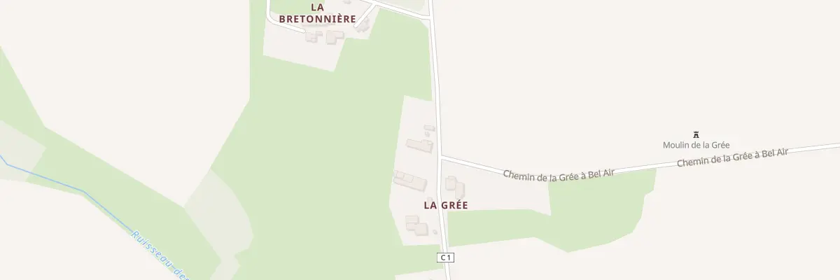 Plan du 455 Rte du Raiteau à Vallons-de-l’Erdre
