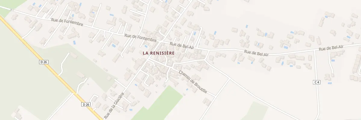 Plan du 21 Rue des Villageois au Château-d’Oléron