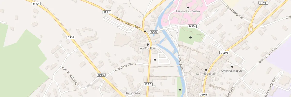 Plan du 39 Rue du Bourg l’Abbesse Villedi à Villedieu-les-Poêles-Rouffigny