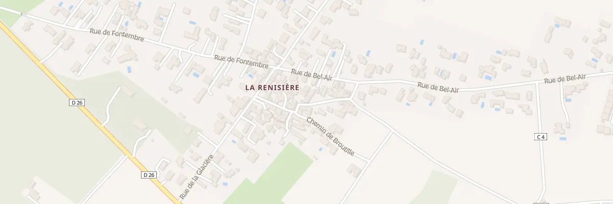 Plan du 19 Rue des Villageois au Château-d’Oléron