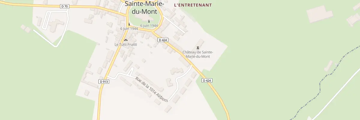 Plan du 20 Rue de Thouays à Sainte-Marie-du-Mont