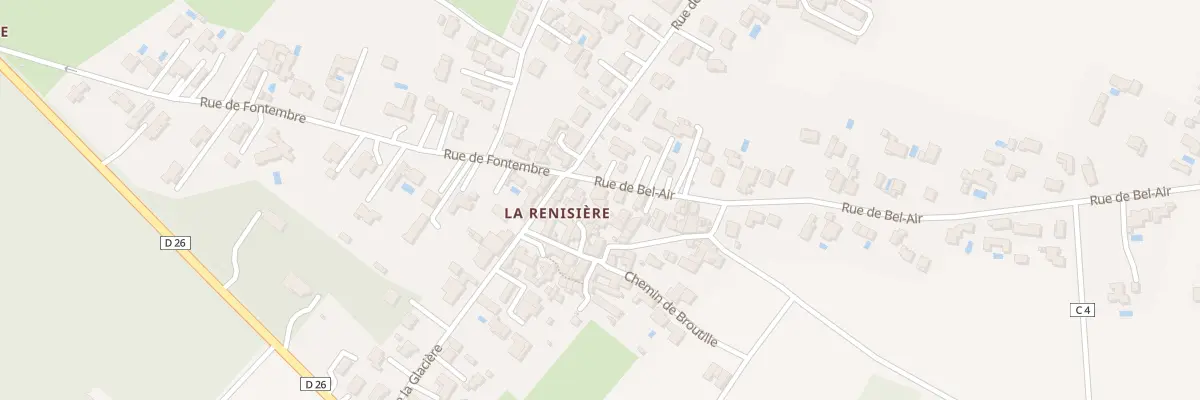 Plan du 2 Rue de Bel-Air au Château-d’Oléron
