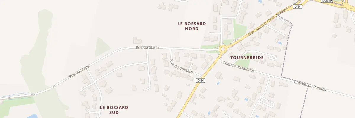 Plan du 6 Rue du bossard à Chasnais