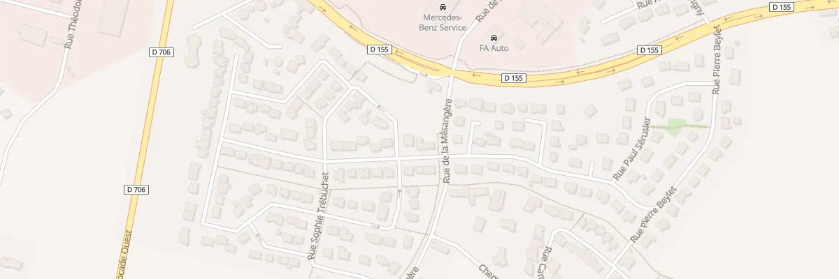 Plan du 4 Rue Jeanne de France à Lécousse