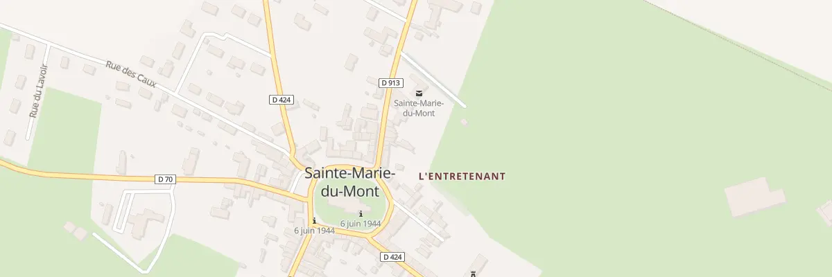 Plan du 14 Rue du Général Eisenhower à Sainte-Marie-du-Mont