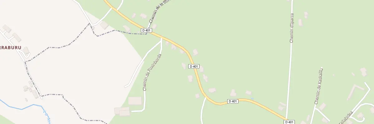 Plan du 1371 Rte de Saint-Jean-Pied-de-Port à Caro