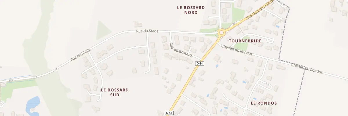 Plan du 7 Rue du bossard à Chasnais