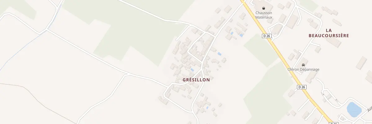 Plan du 8 Rue du Pressoir au Château-d’Oléron