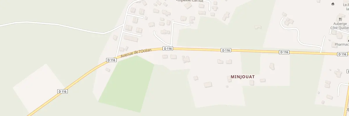 Plan du 535 Av de l’Océan à Magescq