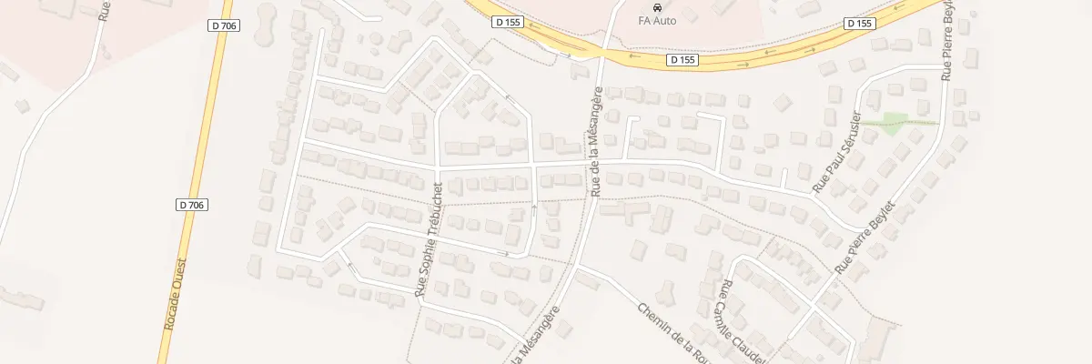 Plan du 5 Rue Jeanne de France à Lécousse