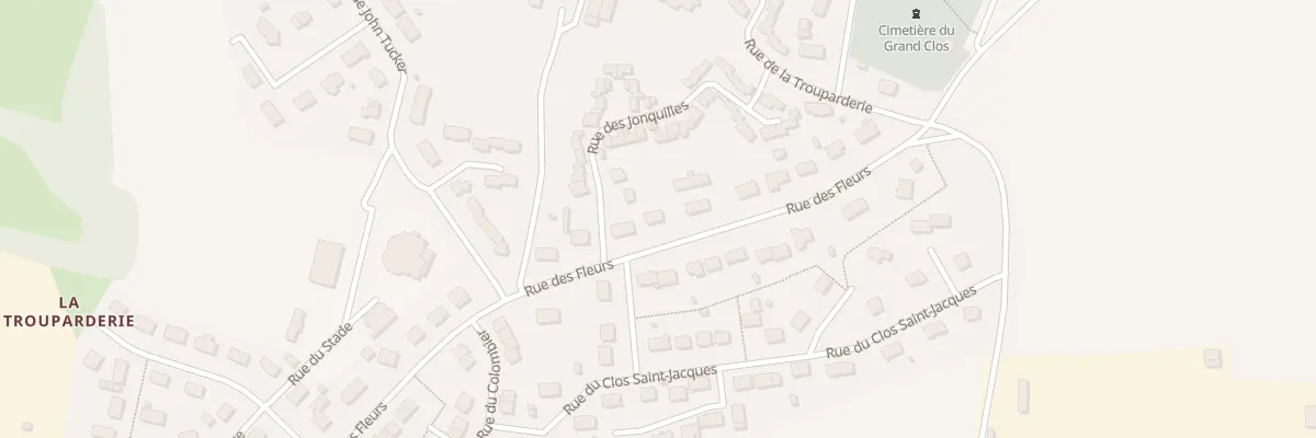 Plan du 21 Rue des Fleurs à Carentan-les-Marais