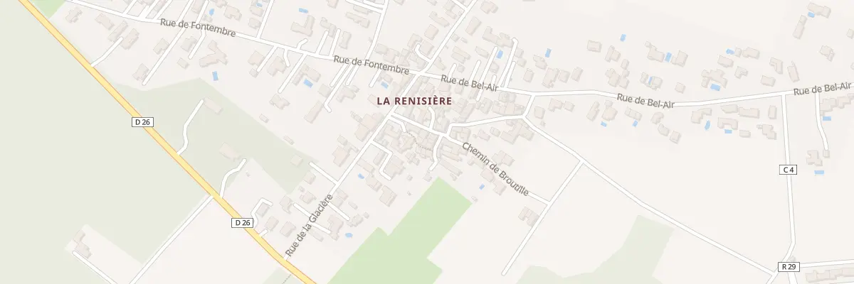 Plan du 4 Rue des Villageois au Château-d’Oléron