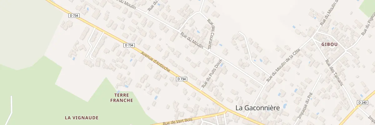 Plan du 3B Rue du Puits Doux au Château-d’Oléron