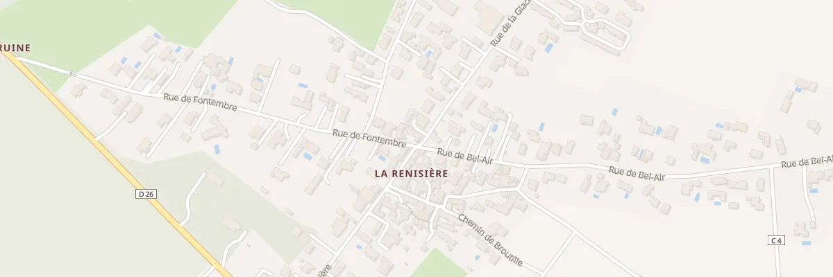 Plan du 40 Rue de la Glacière au Château-d’Oléron