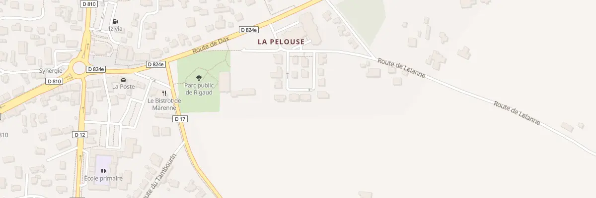 Plan du 11 Rue de la Scierie à Saint-Geours-de-Maremne