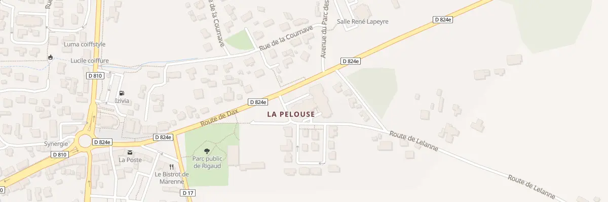 Plan du 145 Rte de Lelanne à Saint-Geours-de-Maremne