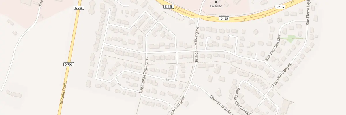 Plan du 7 Rue Jeanne de France à Lécousse