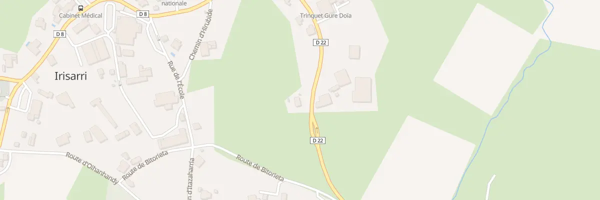 Plan du 5236 Celhay à Irissarry