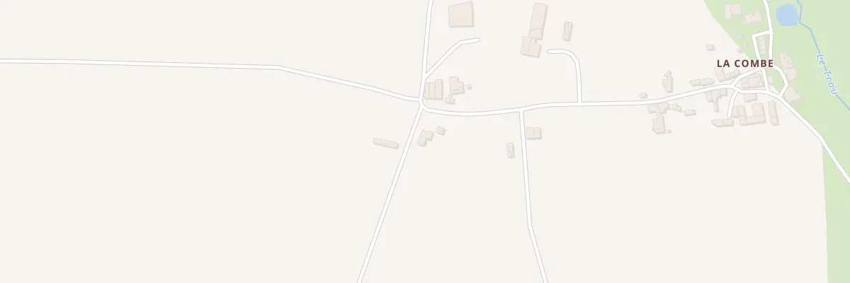 Plan du 2 La Combe à Thorigny
