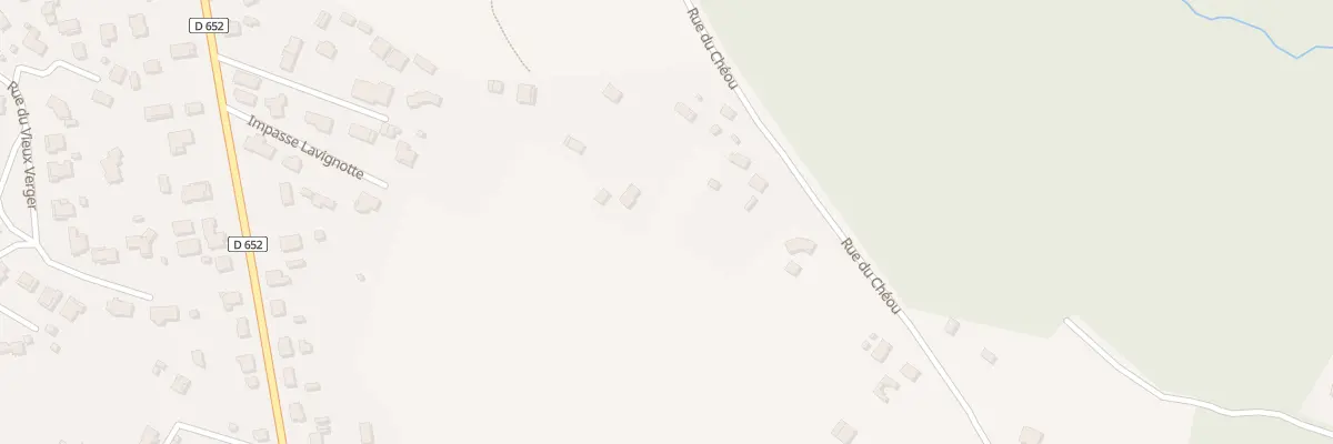 Plan du 102 Rue du Chéou à Mimizan