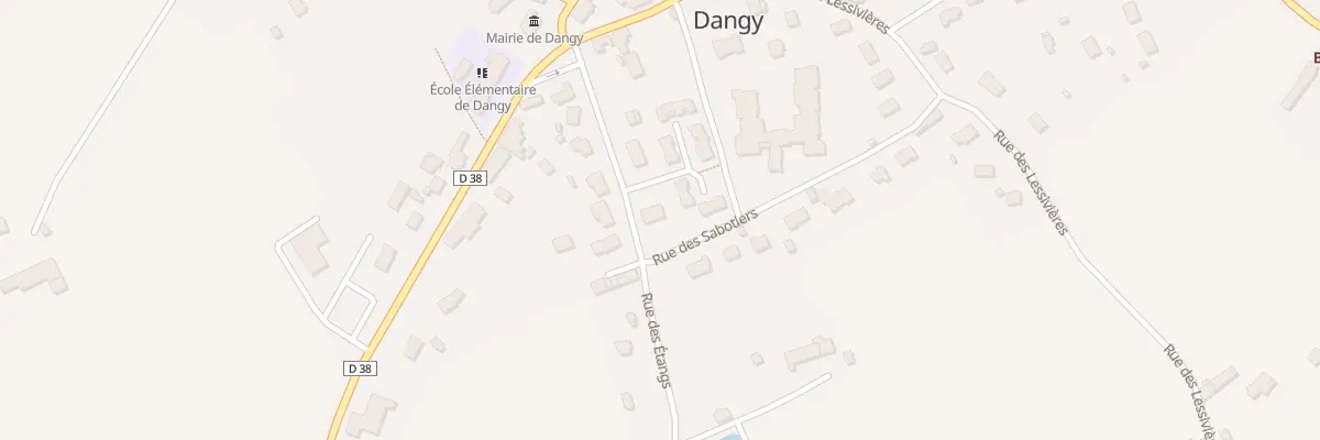 Plan du 1 Rue des Sabotiers à Dangy