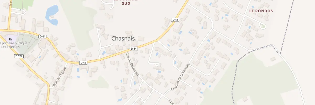 Plan du 18B Rue georges clemenceau à Chasnais