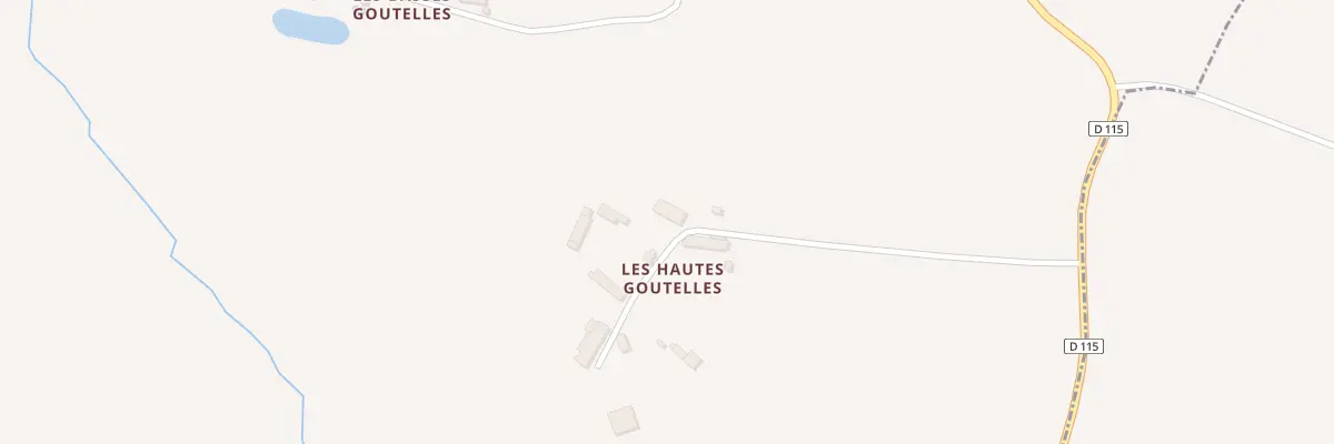 Plan du 10 Les Hautes Goutelles à Saint-Georges-de-Reintembault