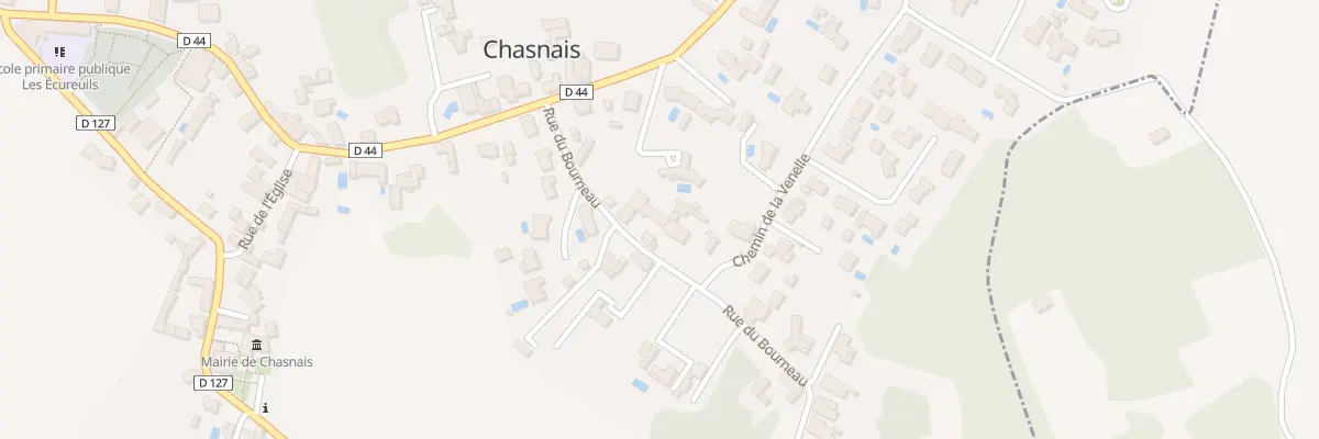 Plan du 3B Rue du bourneau à Chasnais