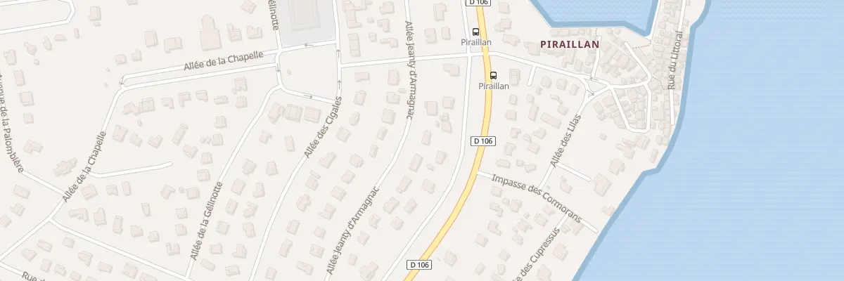 Plan du 19 All J d’Armagnac Piraillan à Lège-Cap-Ferret